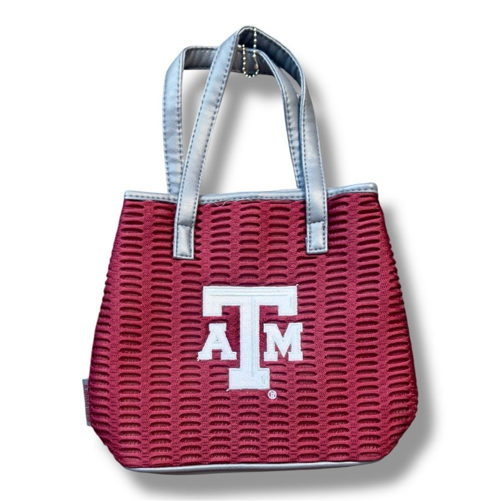 NWOT Texas A&M Aggies Wavy Striped Tatum Tote Bag by Alan Stuart